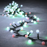 Новогодняя светодиодная гирлянда LUCA LIGHTING, ягодки, мультиколор, 8 функций, 550 ламп, 1400 см 84429